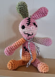 Crocheted Zombie Bunny