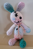 Crocheted Zombie Bunny