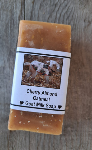 Cherry Almond Oatmeal Bar